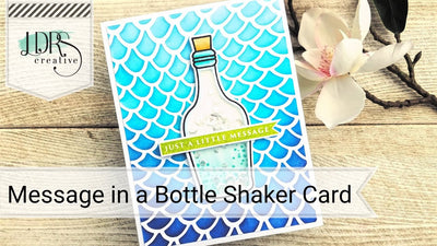 Altering Stamps to Make a Shaker Card