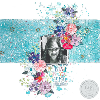 Be Brave, Be You Layout | Yarelys Rodriguez