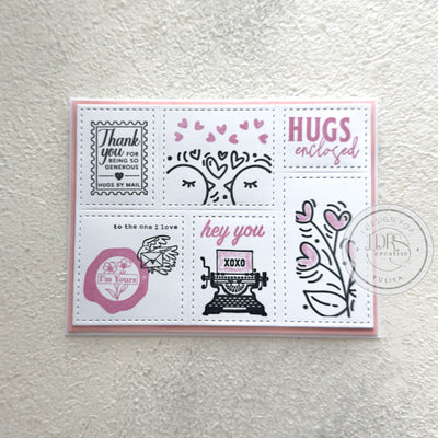 Postage Collage Card Tutorial