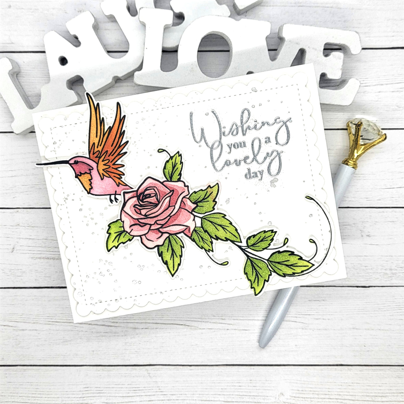 My Wish For You Sentiments 4x6 Stamps