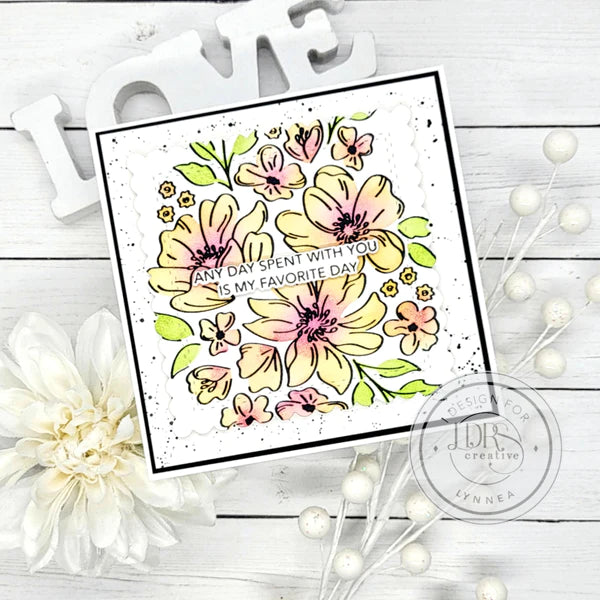 Sweetheart Floral Impress-ion Press + Foil Plate