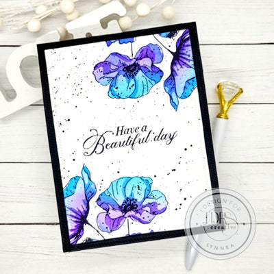 Delicate Stems Impress-ion Press + Foil Plates and Layering Stencils Bundle