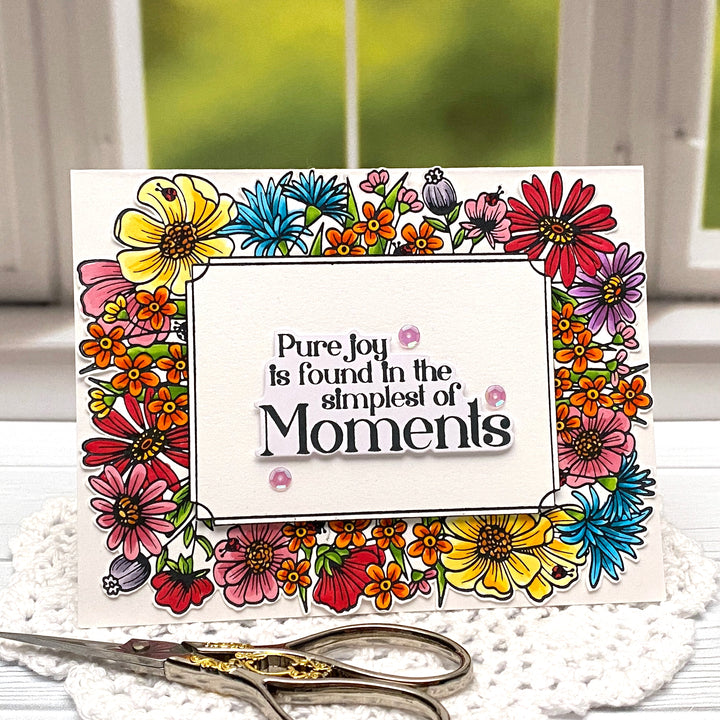 Wildflower Frame Impress-ion Press + Foil Plate – LDRS Creative