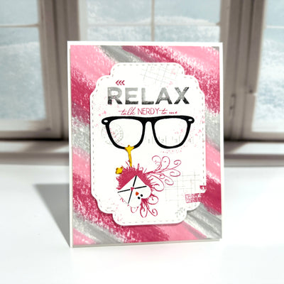 Fuzzy Wuzzies 4x6 Stamps and Coordinating Dies