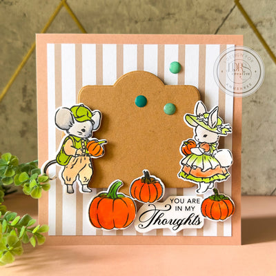 Autumn Tails Stamps and Coordinating Dies Bundle