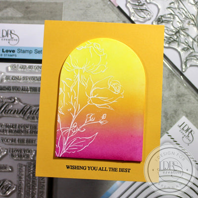 Sweet Rose Impress-ion Press + Foil Plates