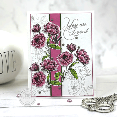 Timeless Meadow 4x8 Stamps