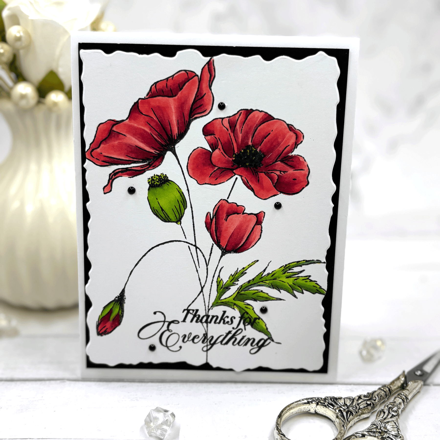 Delicate Stems 6x6 Stamps