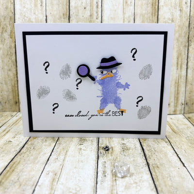 Fuzzy Wuzzies Under Cover Add-On 4x4 Stamps and Coordinating Dies