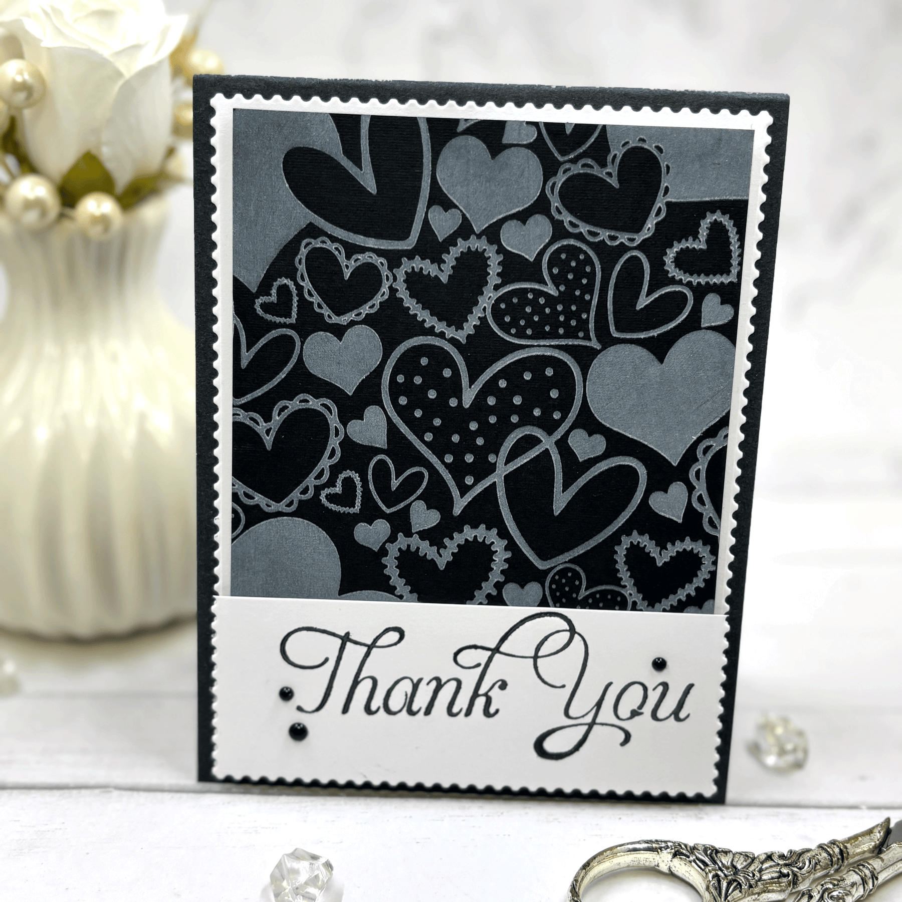Heart Mix 5x7 Impress-ion Press + Foil Plate