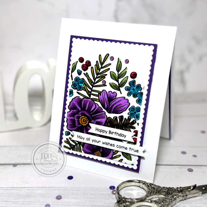 Pine Cone Blooms Impress-ion Press + Foil Plate, Layering Stencils, and Coordinating Die Bundle