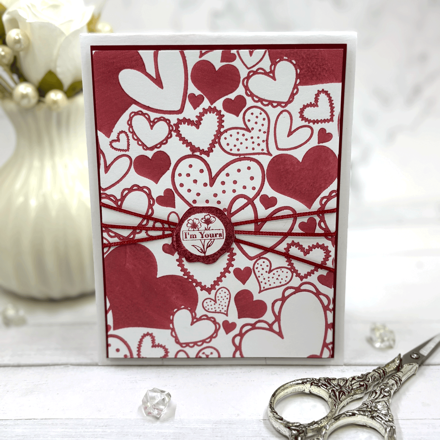Heart Mix 5x7 Impress-ion Press + Foil Plate