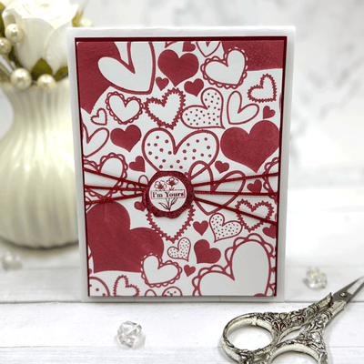 Heart Mix 5x7 Impress-ion Press + Foil Plate