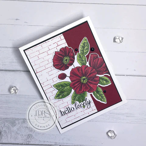 Old Brick Wall 6x6 Stamp