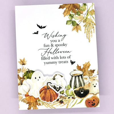 Cozy Halloween Card Kit
