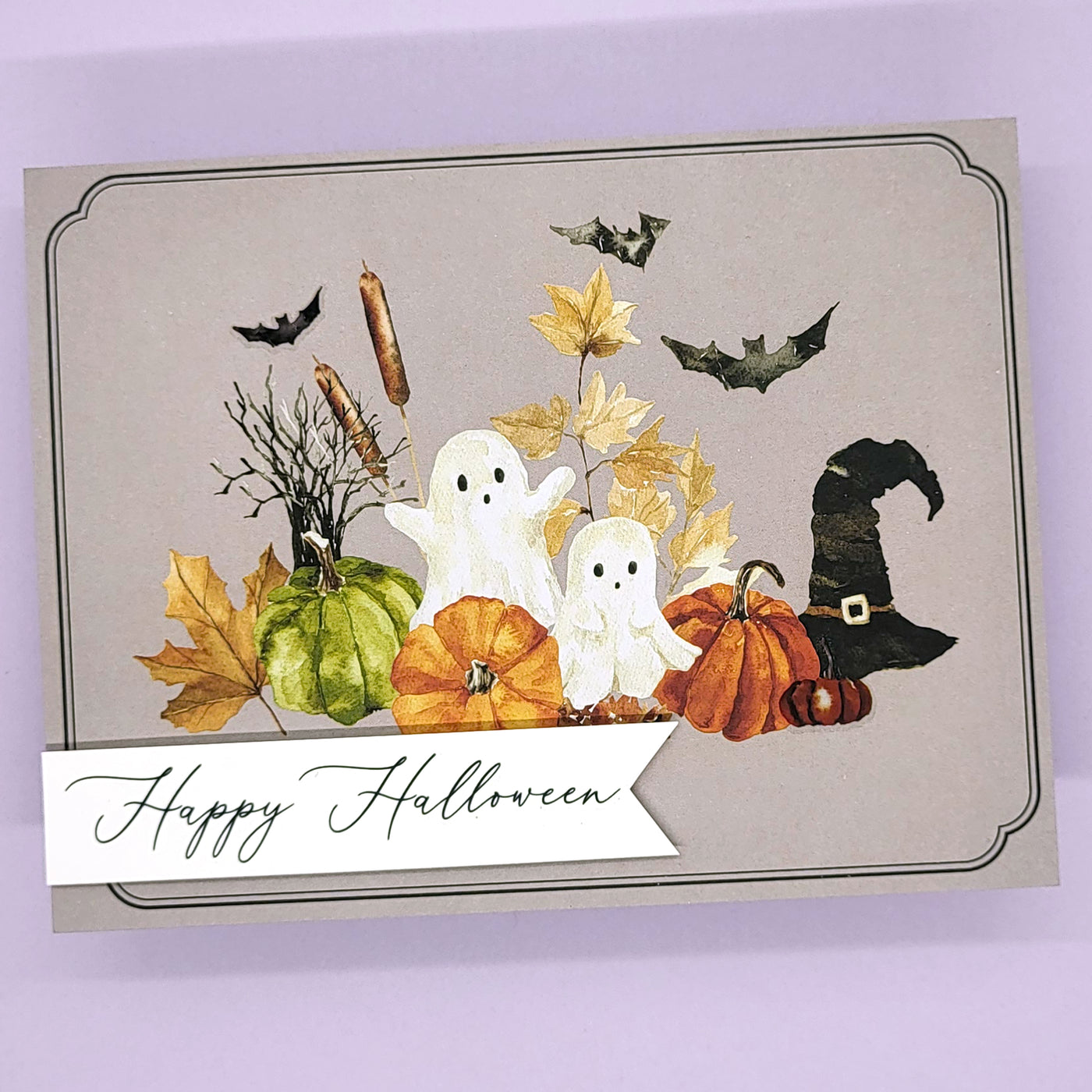 Cozy Halloween Card Kit