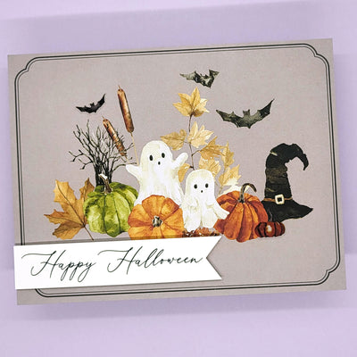 Cozy Halloween Card Kit