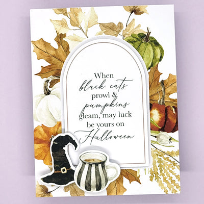 Cozy Halloween Card Kit