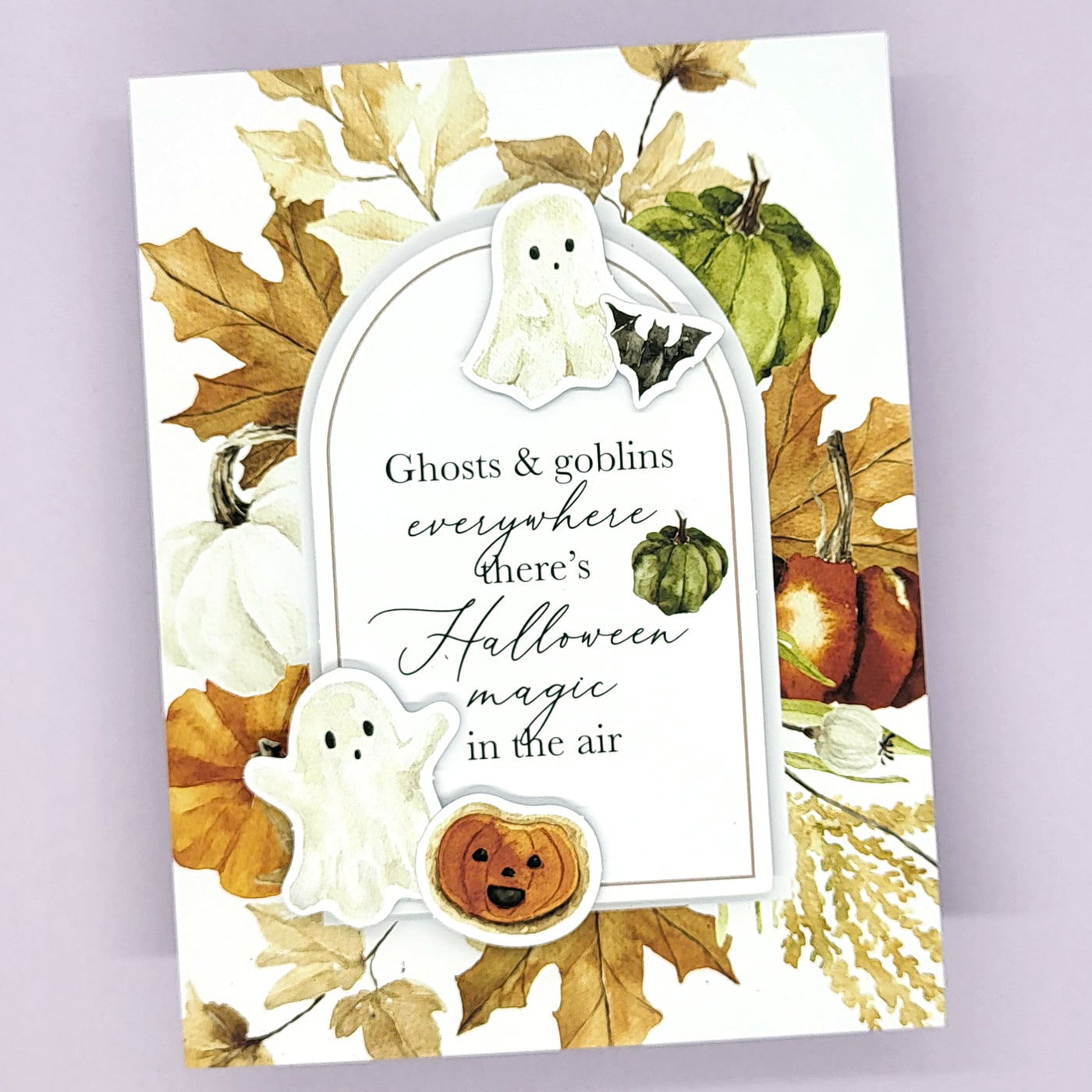 Cozy Halloween Card Kit