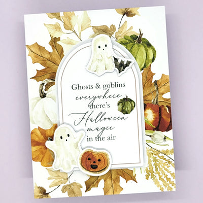 Cozy Halloween Card Kit