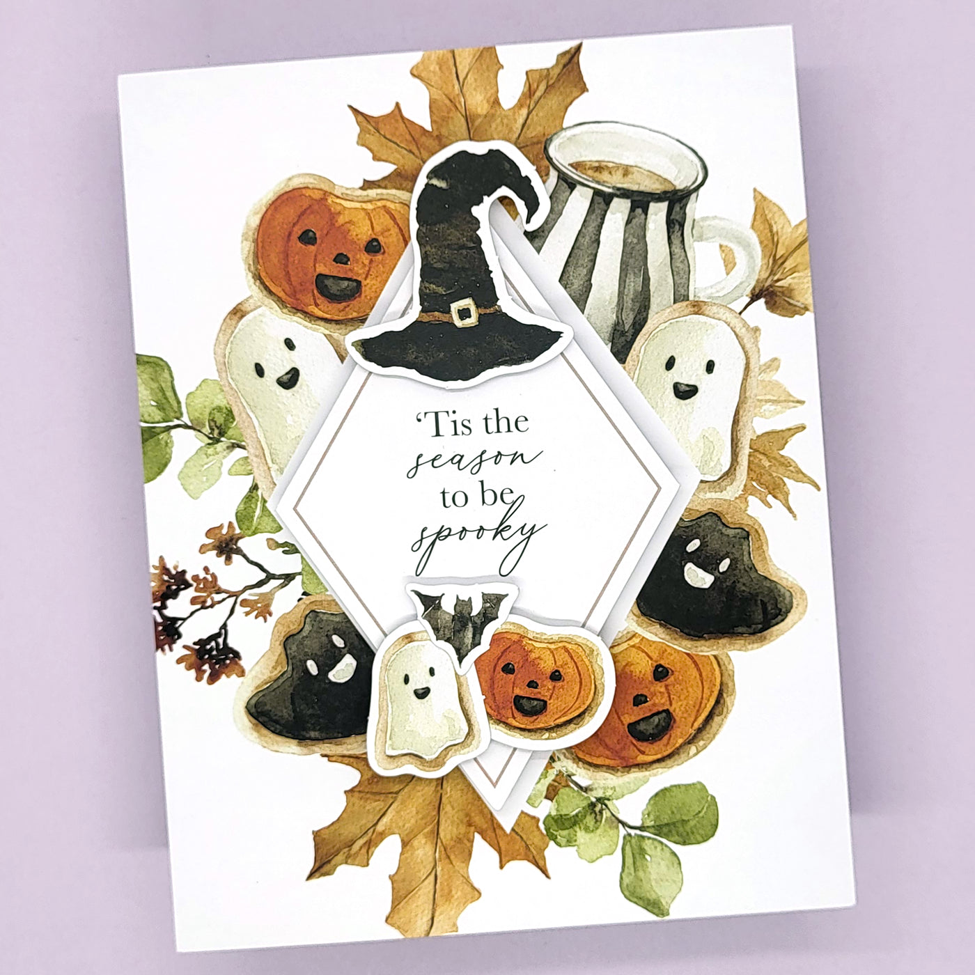 Cozy Halloween Card Kit