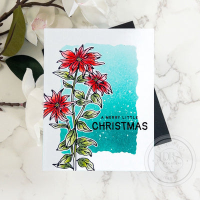 The Christmas Flower Impress-ion Press + Foil Plate