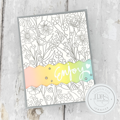 Summer Background Impress-ion Press + Foil Plates Bundle