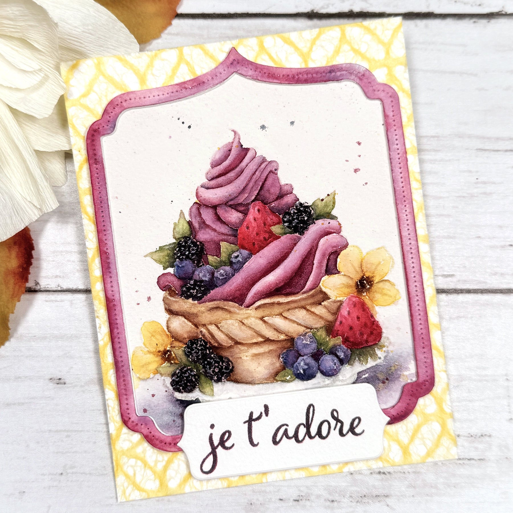 French Patisserie Coordinating Dies