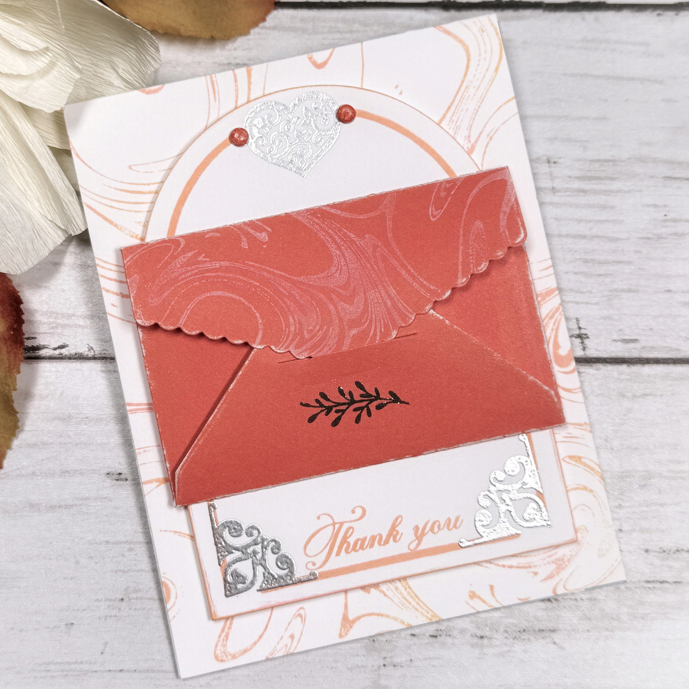 Gift Card Scallop Envelope Die