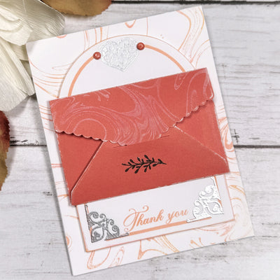 Gift Card Scallop Envelope Die