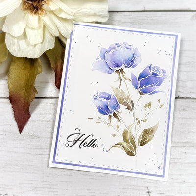 Sweet Rose Impress-ion Press + Foil Plates