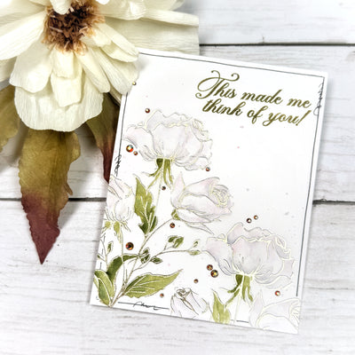 Sweet Rose Impress-ion Press + Foil Plates