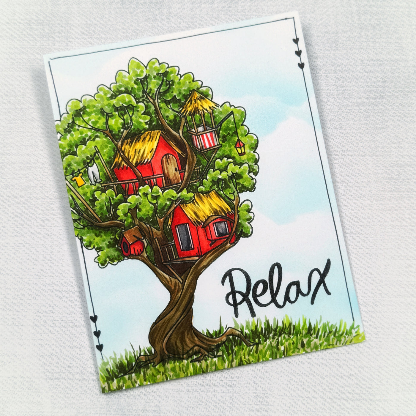 Treehouse 4x6 Stamps and Coordinating Dies Bundle