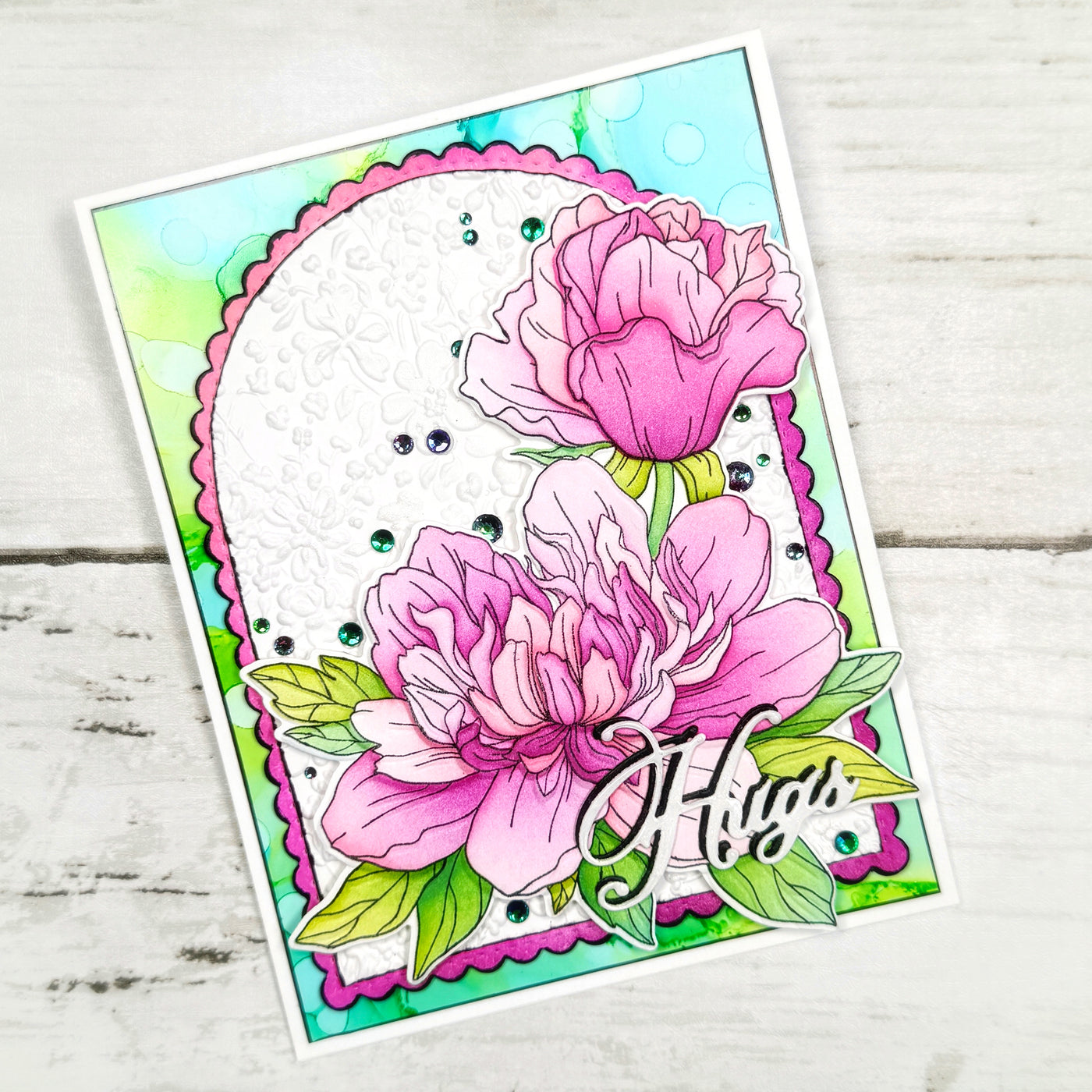 Tufted Petals 6x8 Stamps