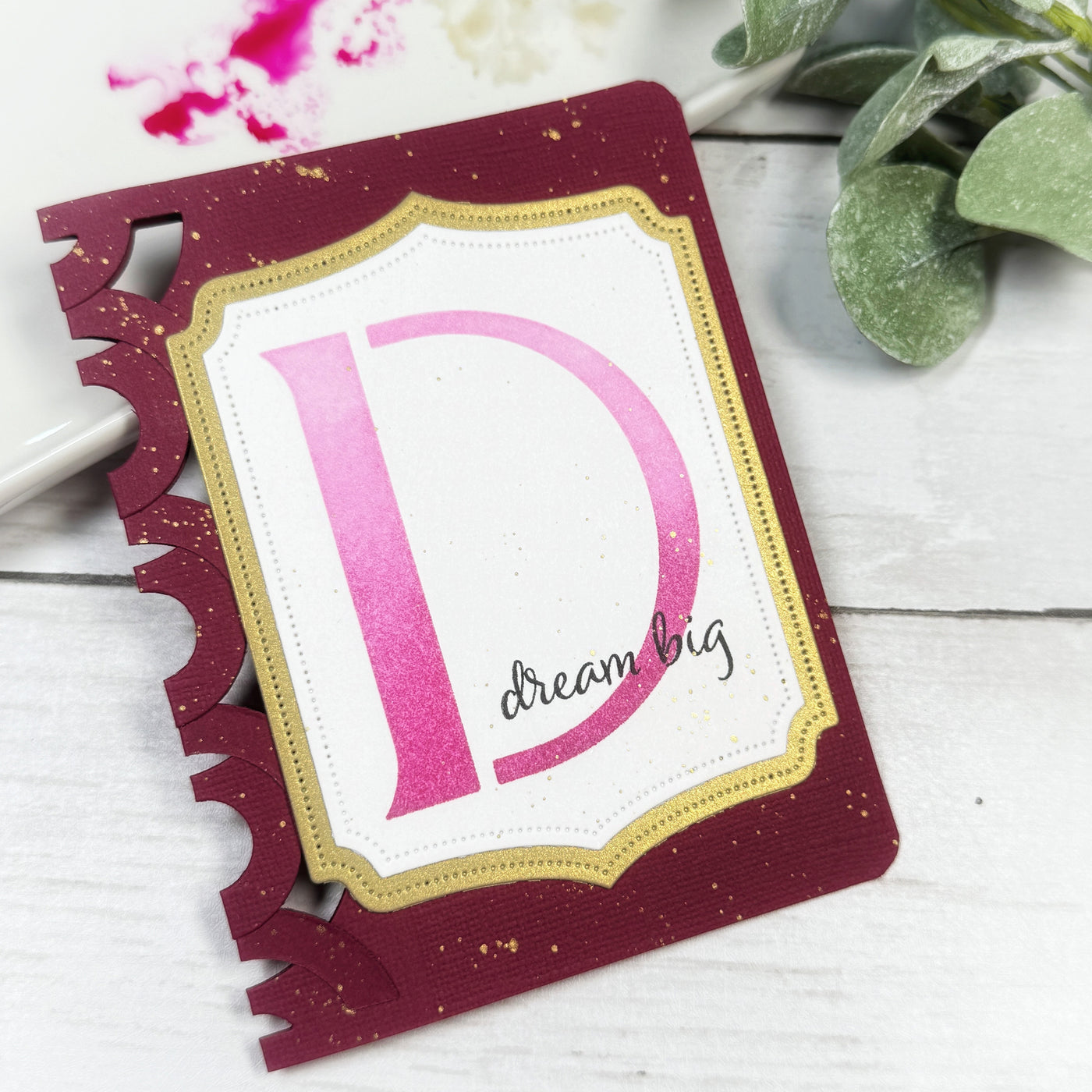 A to Z Sentiments 5x7 Stamps