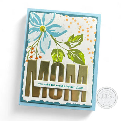 Market Blooms Layering 6x8 Stamps