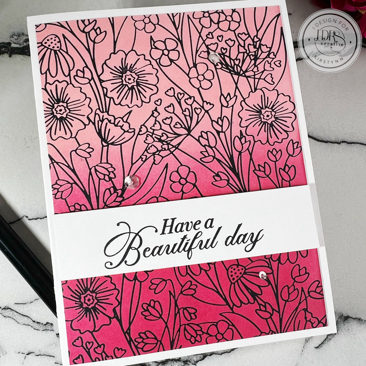 Summer Background Impress-ion Press + Foil Plates Bundle