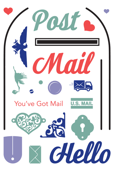 You've Got Mail 4x6 Stamps