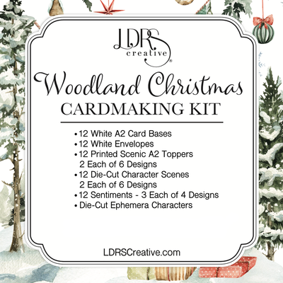 Woodland Christmas Card Kit