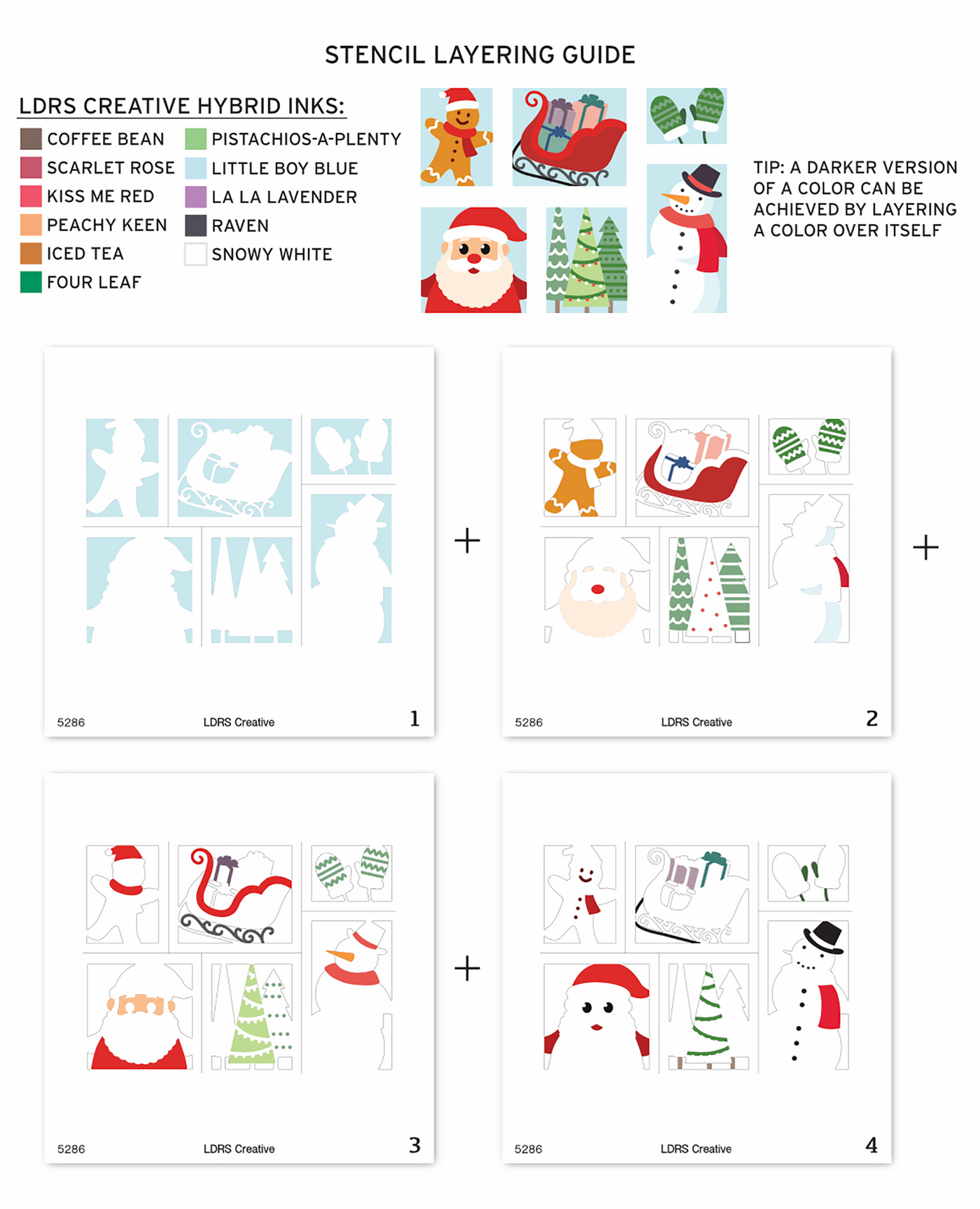 PRE-ORDER: Season's Greetings Postage Collage Stamps and Layering Stencils Bundle