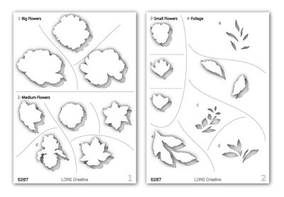 Bouquet Maker Stamps and Masks Bundle