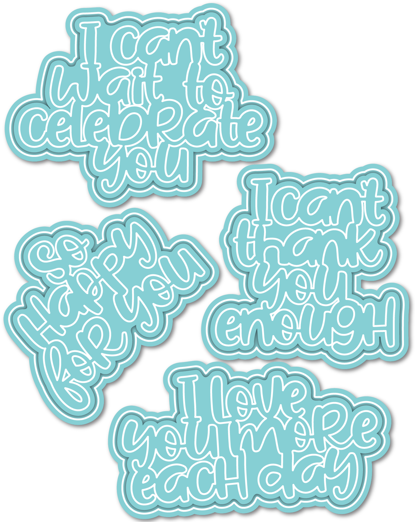 Large Word Sentiment Dies SPECIAL BUNDLE