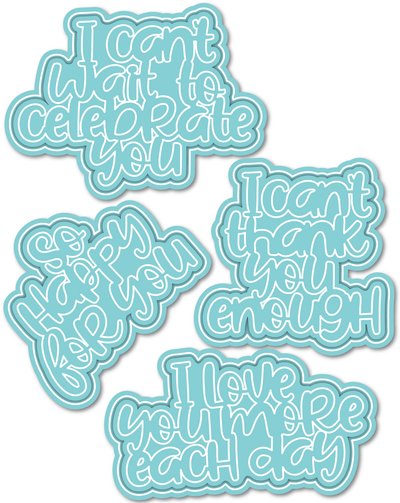 Large Word Sentiment Dies SPECIAL BUNDLE