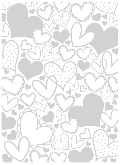 Heart Mix 5x7 Impress-ion Press + Foil Plate