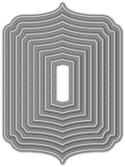 Elegant Pinpoint Frame Dies