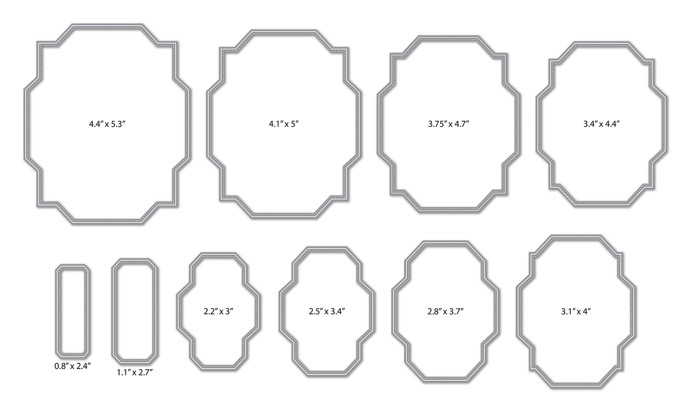 Star Octagon Frame Dies