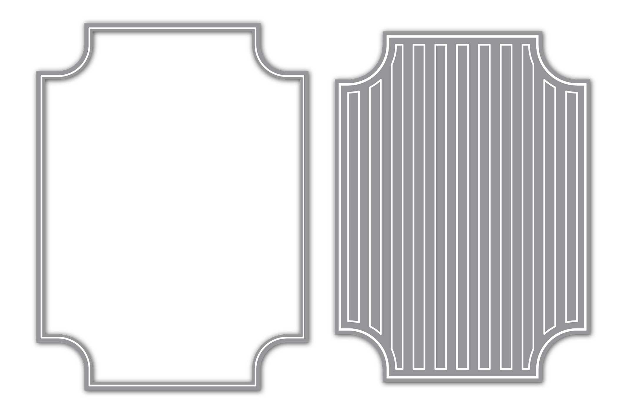 Inverted Corner Rectangle Eclipse Dies – LDRS Creative