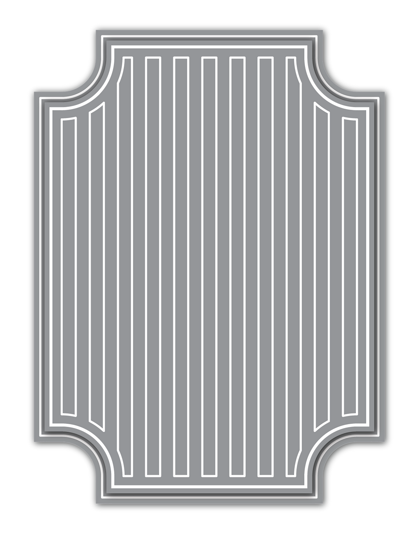 Arc Inverted Into Rectangle Inverted Corner Rectangle Eclipse Dies – LDRS Creative