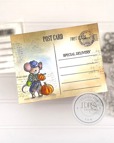 Autumn Tails Stamps and Coordinating Dies Bundle