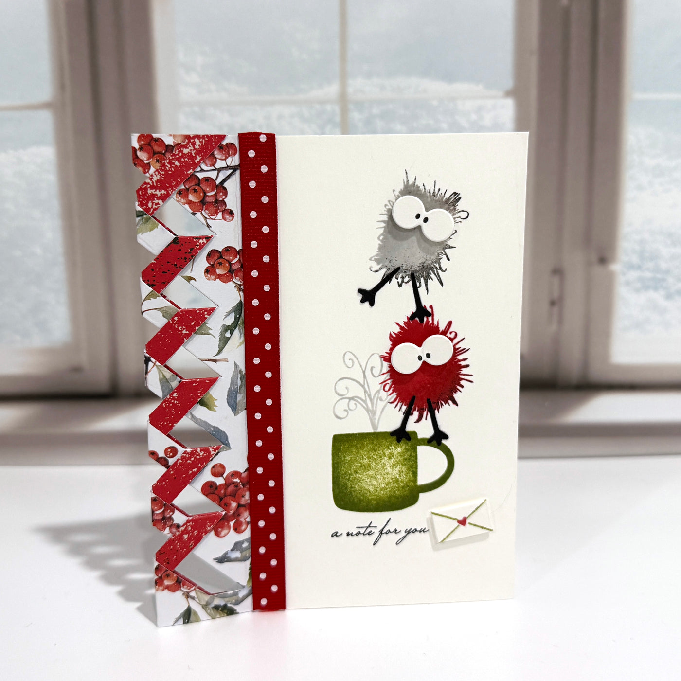 Fuzzy Wuzzies 4x6 Stamps and Coordinating Dies